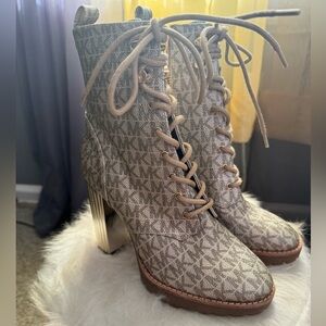 Michael Kors Monogrammed Bootd